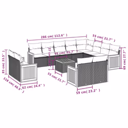 VidaXL 3228198 ensemble de meubles de jardin - Vue supplémentaire 8