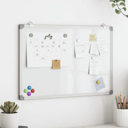 Vidaxl - Tableau blanc magnétique 60x40x1,7 cm aluminium
