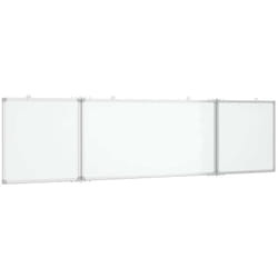 Vidaxl - Tableau blanc magnétique pliable 200x50x1,7 cm aluminium
