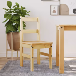 Ces élégantes chaises à manger en bois constitueront un ajout intemporel à votre décor. Bois de pin massif : cette chaise est ...