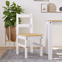 Ces élégantes chaises à manger en bois constitueront un ajout intemporel à votre décor. Bois de pin massif : cette chaise est ...