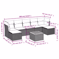 VidaXL 3223778 ensemble de meubles de jardin - Vue supplémentaire 3