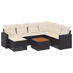 VidaXL 3224229, Crème, Rotin, Acier, Bois d'acacia, 110 kg, Adultes et enfants, 550 mm, 550 mm