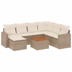 VidaXL 3224238, Crème, Rotin, Acier, Bois d'acacia, 110 kg, Adultes et enfants, 550 mm, 550 mm