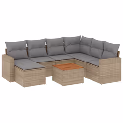 VidaXL 3224239, Gris clair, Rotin, Acier, Bois d'acacia, 110 kg, Adultes et enfants, 550 mm, 550 mm