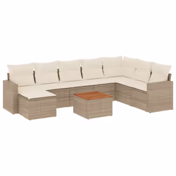 VidaXL 3224259, Crème, Rotin, Acier, Bois d'acacia, 110 kg, Adultes et enfants, 550 mm, 550 mm