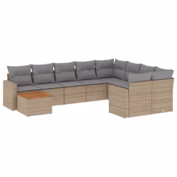 VidaXL 3224281, Gris clair, Rotin, Acier, Bois d'acacia, 110 kg, Adultes et enfants, 550 mm, 550 mm