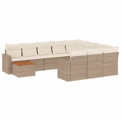 VidaXL 3224301, Crème, Rotin, Acier, Bois d'acacia, 110 kg, Adultes et enfants, 550 mm, 550 mm