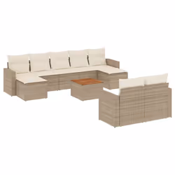 VidaXL 3224336, Crème, Rotin, Acier, Bois d'acacia, 110 kg, Adultes et enfants, 550 mm, 550 mm