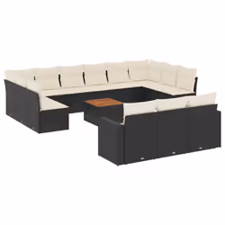 VidaXL 3224362, Crème, Rotin, Acier, Bois d'acacia, 110 kg, Adultes et enfants, 550 mm, 550 mm