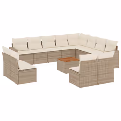 VidaXL 3224371, Crème, Rotin, Acier, Bois d'acacia, 110 kg, Adultes et enfants, 550 mm, 550 mm