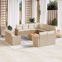 VidaXL 3224385 banc de jardin Rotin, Acier, Bois d'acacia