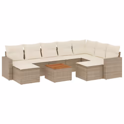 VidaXL 3224406, Crème, Rotin, Acier, Bois d'acacia, 110 kg, Adultes et enfants, 550 mm, 550 mm