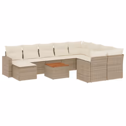 VidaXL 3224413, Crème, Rotin, Acier, Bois d'acacia, 110 kg, Adultes et enfants, 550 mm, 550 mm