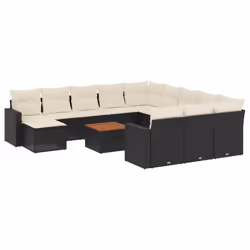 VidaXL 3224425, Crème, Rotin, Acier, Bois d'acacia, 110 kg, Adultes et enfants, 550 mm, 550 mm