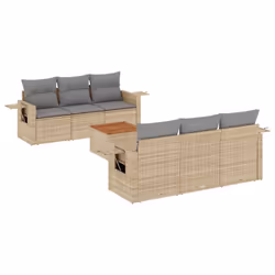 VidaXL 3224456, Gris clair, Rotin, Acier, Bois d'acacia, 110 kg, Adultes et enfants, 550 mm, 550 mm