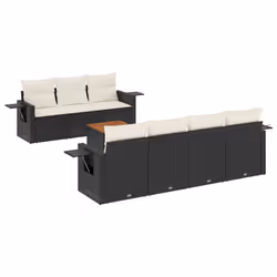 VidaXL 3224467, Crème, Rotin, Acier, Bois d'acacia, 110 kg, Adultes et enfants, 550 mm, 550 mm