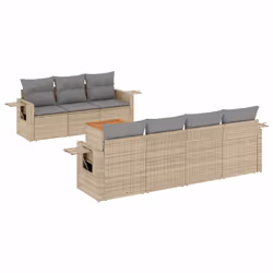 VidaXL 3224470, Gris clair, Rotin, Acier, Bois d'acacia, 110 kg, Adultes et enfants, 550 mm, 550 mm