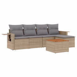 VidaXL 3224540, Gris clair, Rotin, Acier, Bois d'acacia, 110 kg, Adultes et enfants, 550 mm, 550 mm