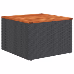 VidaXL 3224544 banc de jardin Rotin, Acier, Bois d'acacia - Vue supplémentaire 6