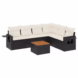 VidaXL 3224586, Crème, Rotin, Acier, Bois d'acacia, 110 kg, Adultes et enfants, 550 mm, 550 mm