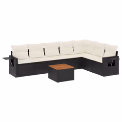 VidaXL 3224593, Crème, Rotin, Acier, Bois d'acacia, 110 kg, Adultes et enfants, 550 mm, 550 mm