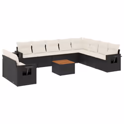VidaXL 3224635, Crème, Rotin, Acier, Bois d'acacia, 110 kg, Adultes et enfants, 550 mm, 550 mm