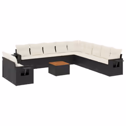 VidaXL 3224642, Crème, Rotin, Acier, Bois d'acacia, 110 kg, Adultes et enfants, 550 mm, 550 mm