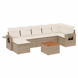 VidaXL 3224672, Crème, Rotin, Acier, Bois d'acacia, 110 kg, Adultes et enfants, 550 mm, 550 mm