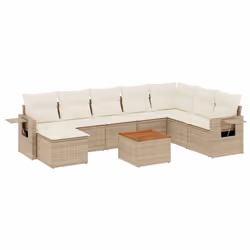 VidaXL 3224700, Crème, Rotin, Acier, Bois d'acacia, 110 kg, Adultes et enfants, 550 mm, 550 mm