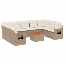 VidaXL 3224707, Crème, Rotin, Acier, Bois d'acacia, 110 kg, Adultes et enfants, 550 mm, 550 mm