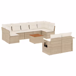 VidaXL 3224714, Crème, Rotin, Acier, Bois d'acacia, 110 kg, Adultes et enfants, 550 mm, 550 mm