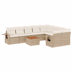 VidaXL 3224721, Crème, Rotin, Acier, Bois d'acacia, 110 kg, Adultes et enfants, 550 mm, 550 mm