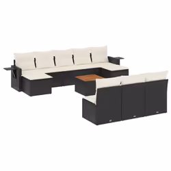 VidaXL 3224768, Crème, Rotin, Acier, Bois d'acacia, 110 kg, Adultes et enfants, 550 mm, 550 mm