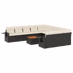 VidaXL 3224789, Crème, Rotin, Acier, Bois d'acacia, 110 kg, Adultes et enfants, 550 mm, 550 mm