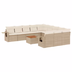 VidaXL 3224791, Crème, Rotin, Acier, Bois d'acacia, 110 kg, Adultes et enfants, 550 mm, 550 mm