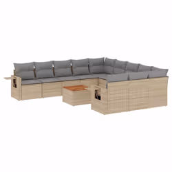VidaXL 3224792, Gris clair, Rotin, Acier, Bois d'acacia, 110 kg, Adultes et enfants, 550 mm, 550 mm