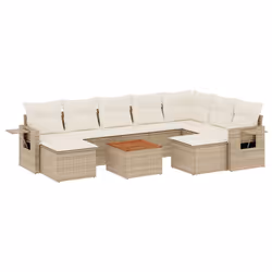 VidaXL 3224847, Crème, Rotin, Acier, Bois d'acacia, 110 kg, Adultes et enfants, 550 mm, 550 mm