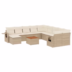 VidaXL 3224861, Crème, Rotin, Acier, Bois d'acacia, 110 kg, Adultes et enfants, 550 mm, 550 mm