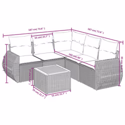 VidaXL 3224995 ensemble de meubles de jardin - Vue supplémentaire 8