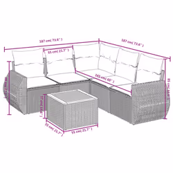 VidaXL 3225001 ensemble de meubles de jardin - Vue supplémentaire 8