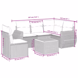 VidaXL 3225010 ensemble de meubles de jardin - Vue supplémentaire 8