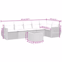 VidaXL 3225013 ensemble de meubles de jardin - Vue supplémentaire 8