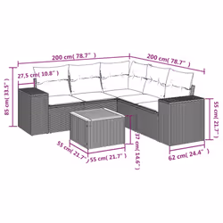 VidaXL 3225437 ensemble de meubles de jardin
