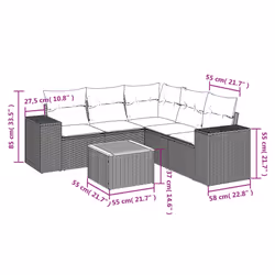 VidaXL 3225443 ensemble de meubles de jardin