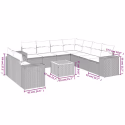 VidaXL 3225509 ensemble de meubles de jardin