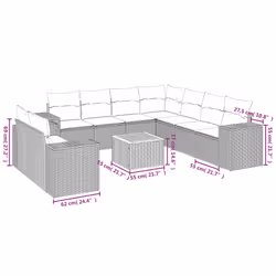 VidaXL 3225512 ensemble de meubles de jardin