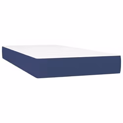 VidaXL 4007147, Matelas à ressorts, Moyen, Bleu, Blanc, Polyester, Polyester, 1200 mm