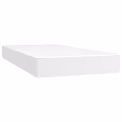 VidaXL 4007149, Taille double/complet, High density foam mattress, Moyen, Blanc, Polyester, Polyester