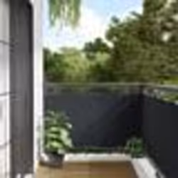 vidaXL Écran d'intimité de balcon anthracite 700x75 cm PVC